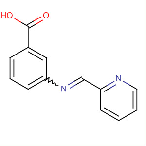 42974-36-7  Benzoic acid, 3-[(2-pyridinylmethylene)amino]-