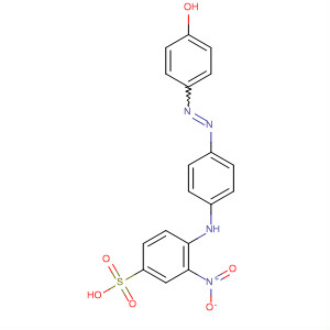 43001-76-9  Benzenesulfonic acid,4-[[4-[(4-hydroxyphenyl)azo]phenyl]amino]-3-nitro-