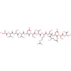 430424-28-5  L-Serine,L-seryl-L-threonyl-L-cysteinyl-L-threonyl-L-asparaginyl-L-seryl-L-threonyl-L-arginyl-L-a-glutamyl-L-seryl-L-asparaginyl-L-seryl- 430424-28-5  L-Serine,L-seryl-L-threonyl-L-cysteinyl-L-threonyl-L-asparaginyl-L-seryl-L-threonyl-L-arginyl-L-a-glutamyl-L-seryl-L-asparaginyl-L-seryl-