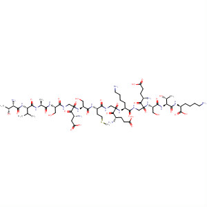 430424-51-4  L-Lysine,L-threonyl-L-valyl-L-alanyl-L-seryl-L-a-aspartylglycyl-L-seryl-L-methionyl-L-a-glutamylglycyl-L-lysyl-L-a-glutamylglycyl-L-seryl-L-threonyl-