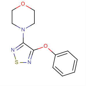 430436-26-3  Morpholine, 4-(4-phenoxy-1,2,5-thiadiazol-3-yl)-