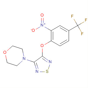 430436-32-1  Morpholine,4-[4-[2-nitro-4-(trifluoromethyl)phenoxy]-1,2,5-thiadiazol-3-yl]-