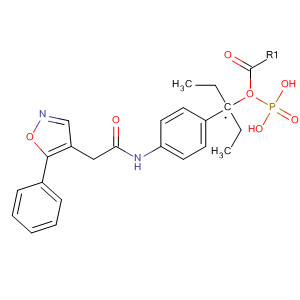 430529-90-1  Phosphonic acid,[[4-[[(5-phenyl-4-isoxazolyl)acetyl]amino]phenyl]methyl]-, diethyl ester