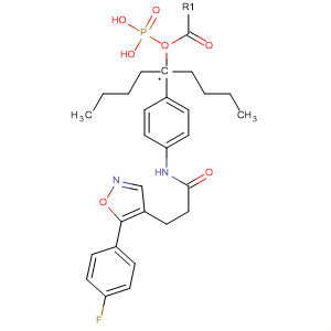 430534-47-7  Phosphonic acid,[[4-[[3-[5-(4-fluorophenyl)-4-isoxazolyl]-1-oxopropyl]amino]phenyl]methyl]-, dibutyl ester