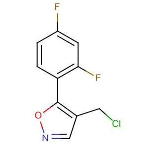 430535-10-7  Isoxazole, 4-(chloromethyl)-5-(2,4-difluorophenyl)-