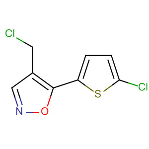 430535-13-0  Isoxazole, 4-(chloromethyl)-5-(5-chloro-2-thienyl)-