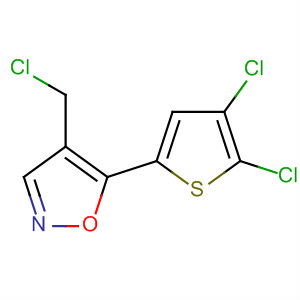 430535-26-5  Isoxazole, 4-(chloromethyl)-5-(4,5-dichloro-2-thienyl)-