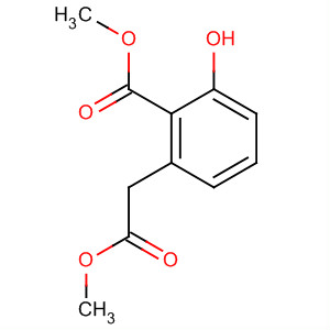 43071-26-7  Benzeneacetic acid, 3-hydroxy-2-(methoxycarbonyl)-, methyl ester