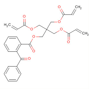 43078-50-8  Benzoic acid, 2-benzoyl-,3-[(1-oxo-2-propenyl)oxy]-2,2-bis[[(1-oxo-2-propenyl)oxy]methyl]propylester