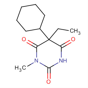 4309-13-1  2,4,6(1H,3H,5H)-Pyrimidinetrione, 5-cyclohexyl-5-ethyl-1-methyl-