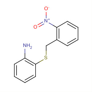 43092-82-6  Benzenamine, 2-[[(2-nitrophenyl)methyl]thio]-