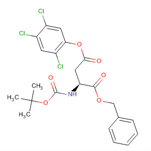 43189-58-8  L-Aspartic acid, N-[(1,1-dimethylethoxy)carbonyl]-, 4-(phenylmethyl)1-(2,4,5-trichlorophenyl) ester