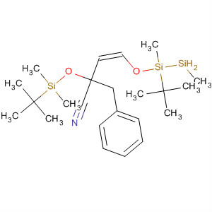 432008-87-2  Benzenepropanenitrile,a-[[(1,1-dimethylethyl)dimethylsilyl]oxy]-a-[(1Z)-2-[[(1,1-dimethylethyl)dimethylsilyl]oxy]ethenyl]-