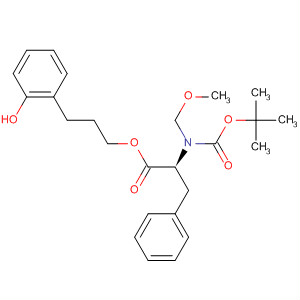 432023-54-6  L-Phenylalanine, N-[(1,1-dimethylethoxy)carbonyl]-N-(methoxymethyl)-,3-(2-hydroxyphenyl)propyl ester