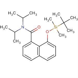 432504-36-4  1-Naphthalenecarboxamide,8-[[(1,1-dimethylethyl)dimethylsilyl]oxy]-N,N-bis(1-methylethyl)-