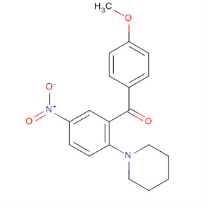 432539-65-6  Methanone, (4-methoxyphenyl)[5-nitro-2-(1-piperidinyl)phenyl]-