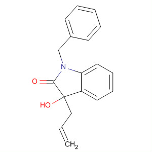 432549-38-7  2H-Indol-2-one, 1,3-dihydro-3-hydroxy-1-(phenylmethyl)-3-(2-propenyl)-