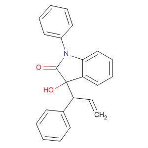 432549-43-4  2H-Indol-2-one,1,3-dihydro-3-hydroxy-1-phenyl-3-(1-phenyl-2-propenyl)-