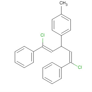 433284-75-4  Benzene,1-[(2E)-3-chloro-1-[(1Z)-2-chloro-2-phenylethenyl]-3-phenyl-2-propenyl]-4-methyl-