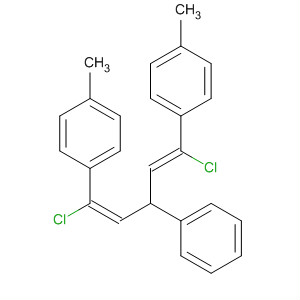 433284-77-6  Benzene,1,1'-[(1E,4Z)-1,5-dichloro-3-phenyl-1,4-pentadiene-1,5-diyl]bis[4-methyl-