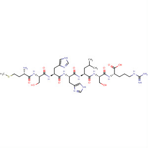 433336-70-0  L-Arginine, L-methionyl-L-seryl-L-histidyl-L-histidyl-L-leucyl-L-seryl-