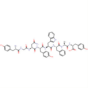 433716-99-5  L-Tyrosine,L-tyrosylglycyl-L-asparaginyl-L-tyrosyl-L-tryptophyl-L-phenylalanyl-L-alanyl- 433716-99-5  L-Tyrosine,L-tyrosylglycyl-L-asparaginyl-L-tyrosyl-L-tryptophyl-L-phenylalanyl-L-alanyl-