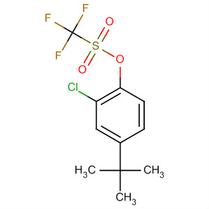 433731-21-6  Methanesulfonic acid, trifluoro-, 2-chloro-4-(1,1-dimethylethyl)phenylester 433731-21-6  Methanesulfonic acid, trifluoro-, 2-chloro-4-(1,1-dimethylethyl)phenylester