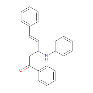 433731-76-1  4-Penten-1-one, 1,5-diphenyl-3-(phenylamino)-, (4E)-