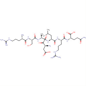 433961-78-5  L-Glutamine, L-arginyl-L-seryl-L-a-aspartyl-L-alanyl-L-leucyl-L-arginyl-