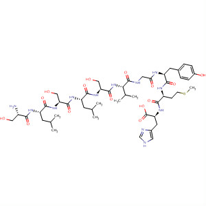 434281-53-5  L-Histidine,L-seryl-L-leucyl-L-seryl-L-leucyl-L-seryl-L-valylglycyl-L-tyrosyl-L-methionyl-
