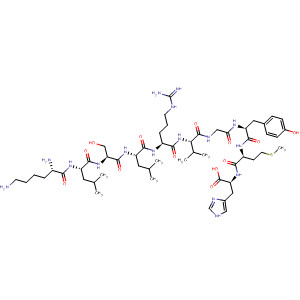 434282-14-1  L-Histidine,L-lysyl-L-leucyl-L-seryl-L-leucyl-L-arginyl-L-valylglycyl-L-tyrosyl-L-methionyl-