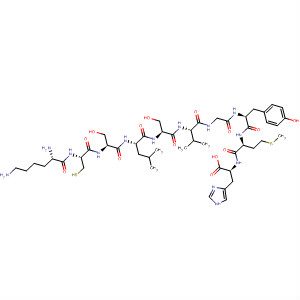 434282-15-2  L-Histidine,L-lysyl-L-cysteinyl-L-seryl-L-leucyl-L-seryl-L-valylglycyl-L-tyrosyl-L-methionyl-