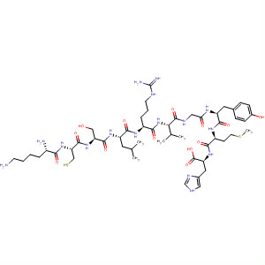 434282-20-9  L-Histidine,L-lysyl-L-cysteinyl-L-seryl-L-leucyl-L-arginyl-L-valylglycyl-L-tyrosyl-L-methionyl-