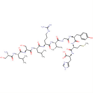 434282-25-4  L-Histidine,L-seryl-L-leucyl-L-seryl-L-leucyl-L-arginyl-L-valylglycyl-L-tyrosyl-L-methionyl-