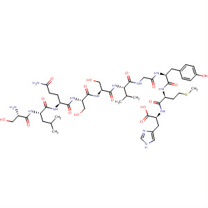 434282-36-7  L-Histidine,L-seryl-L-leucyl-L-glutaminyl-L-seryl-L-seryl-L-valylglycyl-L-tyrosyl-L-methionyl-