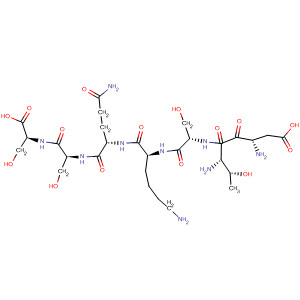434282-41-4  L-Serine, L-a-aspartyl-L-threonyl-L-seryl-L-lysyl-L-glutaminyl-L-seryl-
