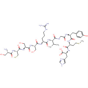 434282-44-7  L-Histidine,L-seryl-L-cysteinyl-L-seryl-L-seryl-L-arginyl-L-valylglycyl-L-tyrosyl-L-methionyl-