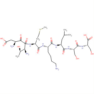 434282-61-8  L-Serine, L-a-aspartyl-L-threonyl-L-methionyl-L-lysyl-L-leucyl-L-seryl-