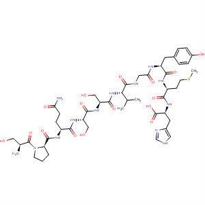 434282-70-9  L-Histidine,L-seryl-L-prolyl-L-glutaminyl-L-seryl-L-seryl-L-valylglycyl-L-tyrosyl-L-methionyl-