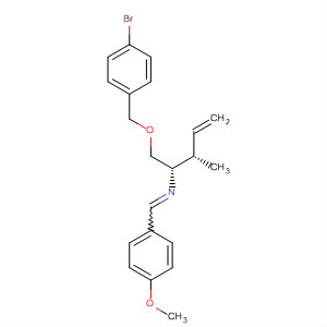 434308-95-9  4-Penten-2-amine,1-[(4-bromophenyl)methoxy]-N-[(4-methoxyphenyl)methylene]-3-methyl-,(2S,3S)-