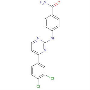 434945-15-0  Benzamide, 4-[[4-(3,4-dichlorophenyl)-2-pyrimidinyl]amino]-
