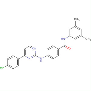 434945-52-5  Benzamide,4-[[4-(4-chlorophenyl)-2-pyrimidinyl]amino]-N-(3,5-dimethylphenyl)-