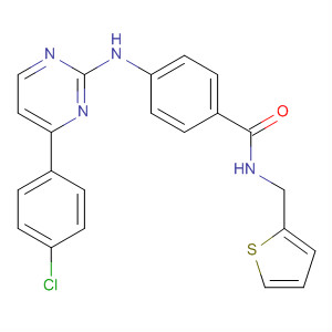 434945-85-4  Benzamide,4-[[4-(4-chlorophenyl)-2-pyrimidinyl]amino]-N-(2-thienylmethyl)-