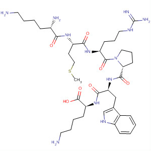 435327-34-7  L-Lysine, L-lysyl-L-methionyl-L-arginyl-L-prolyl-L-tryptophyl-