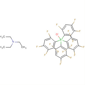 436145-60-7  Borate(1-), tetrakis(2,3,4,6-tetrafluorophenyl)-, hydrogen, compd. withN,N-diethylethanamine (1:1)