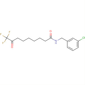436150-40-2  Nonanamide, N-[(3-chlorophenyl)methyl]-9,9,9-trifluoro-8-oxo-