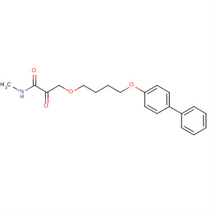 436151-74-5  Propanamide, 3-[4-([1,1'-biphenyl]-4-yloxy)butoxy]-N-methyl-2-oxo-