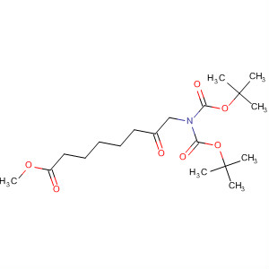 436152-36-2  Octanoic acid, 8-[bis[(1,1-dimethylethoxy)carbonyl]amino]-7-oxo-,methyl ester