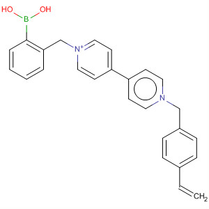 436853-54-2  4,4'-Bipyridinium,1-[(2-boronophenyl)methyl]-1'-[(4-ethenylphenyl)methyl]-