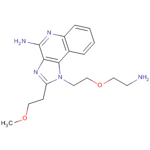 436855-79-7  1H-Imidazo[4,5-c]quinolin-4-amine,1-[2-(2-aminoethoxy)ethyl]-2-(2-methoxyethyl)-